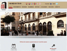 Tablet Screenshot of apartamentostoro33.com
